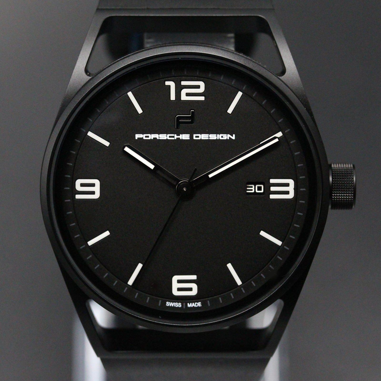 【新品】ポルシェデザイン ﾃﾞｲﾄﾀｲﾏｰｴﾀﾆﾃｨﾌﾞﾗｯｸｴﾃﾞｨｼｮﾝ 　6020.3.02.003.06.2　腕時計　自動巻き　メンズ　 A04199